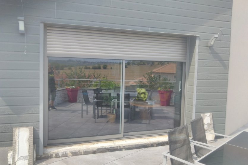 Fenêtres et porte d'entrée en aluminium à Bettegney Saint Brice