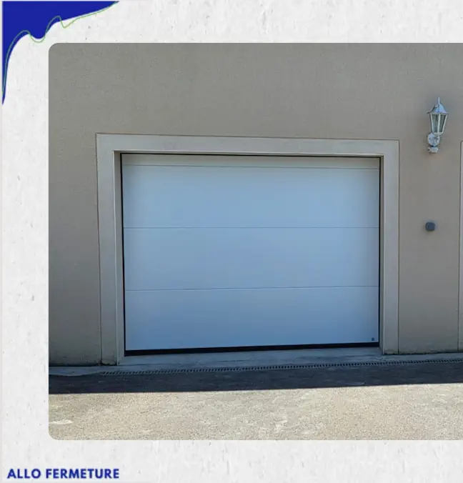 porte de garage sectionnelle epinal Une porte de garage sectionnelle posée à Madonne-et-Lamerey, proche d'Epinal