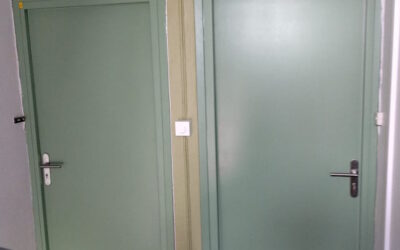 Installation de portes palières à Villers-lès-Nancy