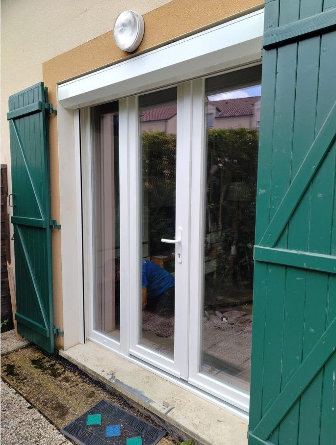 Porte vitrée posée à Villers-lès-Nancy