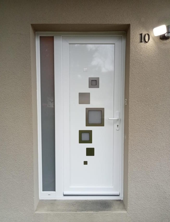 Porte d'entrée posée à Heillecourt (54 180)