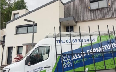 Installation de volets roulants solaires à Bouxières-aux-Dames